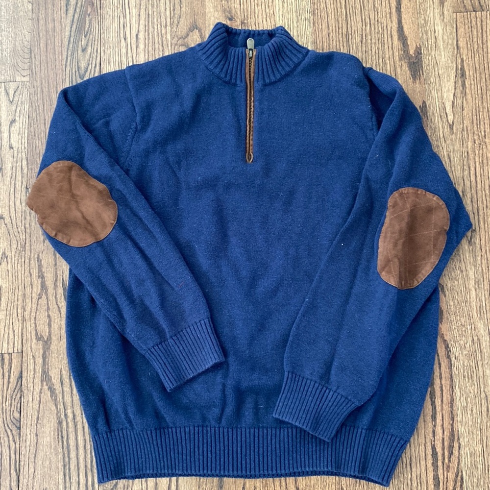 Vineyard Vines cotton/wool sweater quarter zip